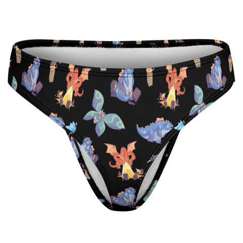 Cute Kaijus Women's Thong