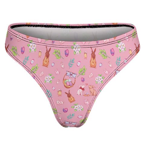 Easter-Womens-Thong-Pink-Product-Back-View
