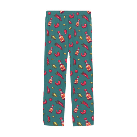 Spicy-Mens-Pajama-Teal-Front-View