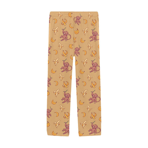Baby-Monkey-Mens-Pajama-Mustard-Front-View