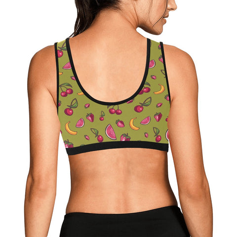 Fruit-Punch-Womens-Bralette-Olive-Green-Model-Back-View