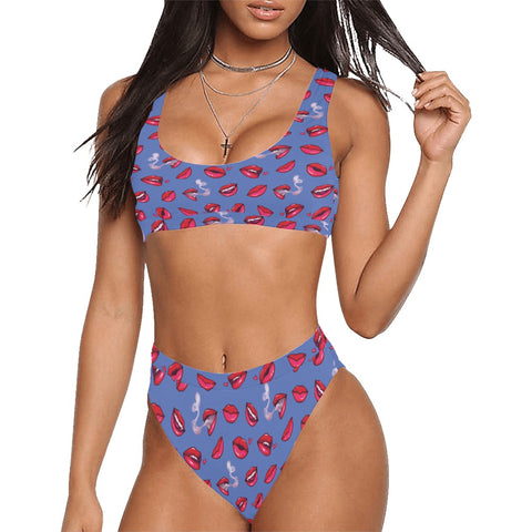 Fatal-Attraction-Womens-Bikini-Set-Blueberry-Model-Front-View
