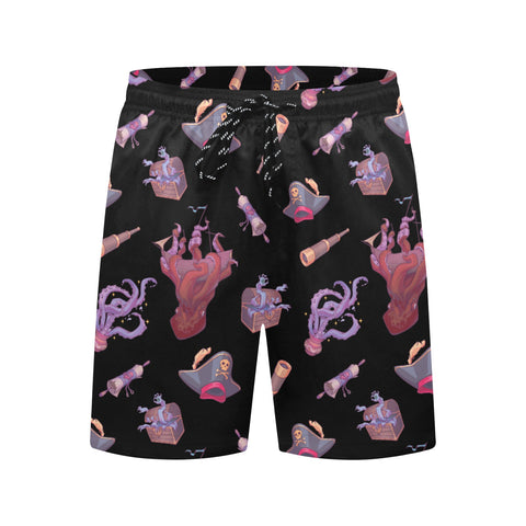Shiver-Me-Timbers-Men's-Swim-Trunks-Black-Front-View