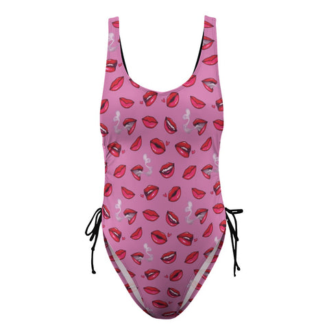Fatal-Attraction-Womens-One-Piece-Swimsuit-Hot-Pink-Product-Front-View