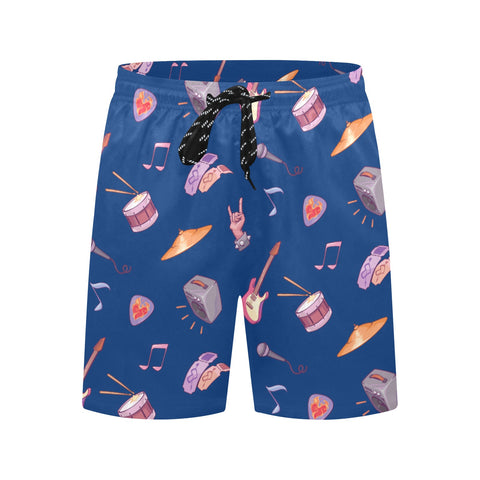 Rock 'N' Roll Men's Swim Trunks