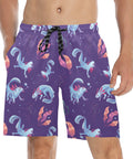 Axolotl-Mens-Swim-Trunks-Dark-Purple-Model-Front-View