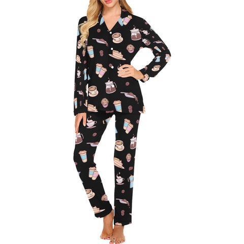 Coffee Date Women's Pajama Set