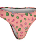 Watermelon-Womens-Thong-Pink-Product-Side-View