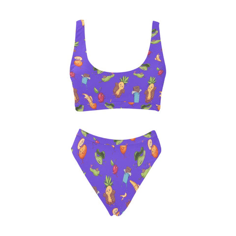 Flirty Fruit Two Piece Bikini Swimsuit