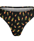 Pineapple-Womens-Thong-Black-Product-Back-View