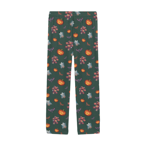 Halloween-Mens-Pajama-Dark-Green-Front-View