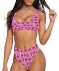 Fatal-Attraction-Womens-Bikini-Set-Hot-Pink-Model-Front-View