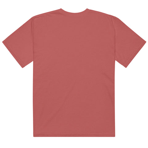 Wine-Embroidered-T-Shirt-Crimson-Back-View