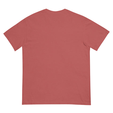 Rubber-Duck-Embroidered-T-Shirt-Crimson-Back-View