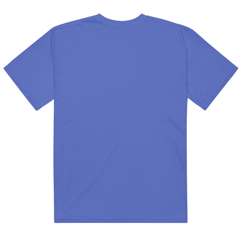 Wine-Embroidered-T-Shirt-Flo-Blue-Back-View