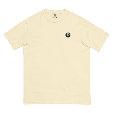 Magic-Eight-Ball-Embroidered-T-Shirt-Ivory-Front-View