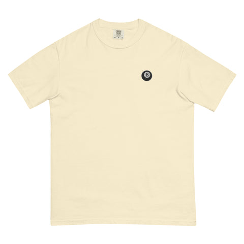 Magic-Eight-Ball-Embroidered-T-Shirt-Ivory-Front-View