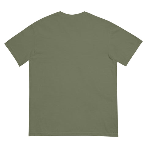 Rubber-Duck-Embroidered-T-Shirt-Moss-Back-View