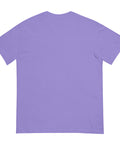 Pepperoni-Pizza-Embroidered-T-Shirt-Violet-Back-View