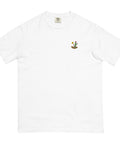 Desert-Cactus-Embroidered-T-shirt-White-Front-View