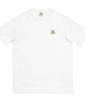 Sunny-Side-Up-Embroidered-T-Shirt-White-Front-View
