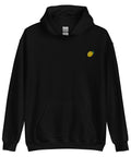 Lemon-Embroidered-Hoodies-Black-Front-View