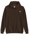 Daisy-Embroidered-Hoodies-Dark-Chocolate-Front-View