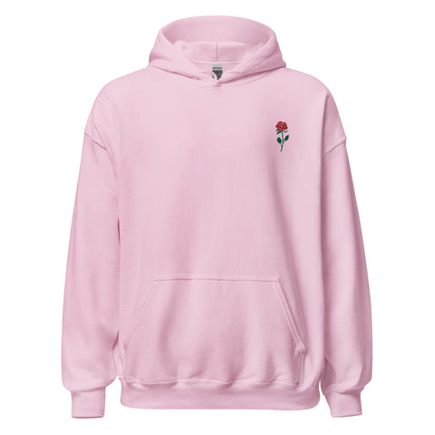 Rose-Embroidered-Hoodies-Light-Pink-Front-View