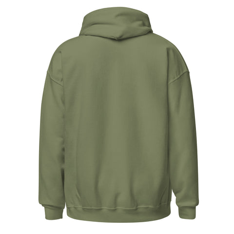Rose-Embroidered-Hoodies-Military-Green-Back-View