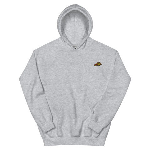 Pepperoni Pizza Embroidered Hoodie