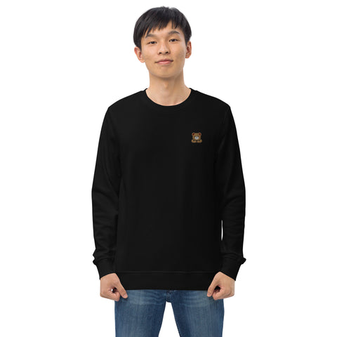 Brown Bear Embroidered Sweatshirt