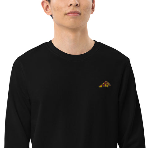 Pepperoni Pizza Embroidered Sweatshirt
