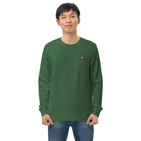 Brown Bear Embroidered Sweatshirt