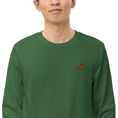 Pepperoni Pizza Embroidered Sweatshirt