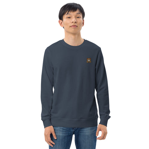 Brown Bear Embroidered Sweatshirt
