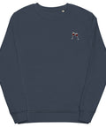Wine-Embroidered-Sweatshirt-French-Navy-Front-View