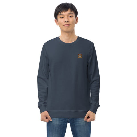 Brown Bear Embroidered Sweatshirt