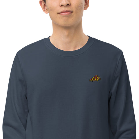 Pepperoni Pizza Embroidered Sweatshirt