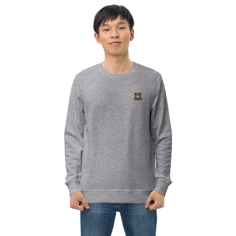 Brown Bear Embroidered Sweatshirt