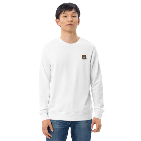 Brown Bear Embroidered Sweatshirt
