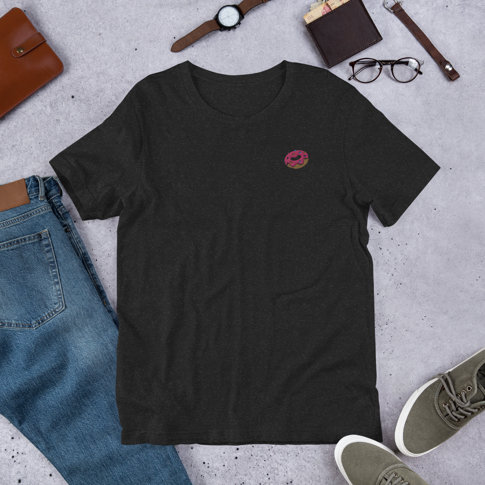 Embroidered Donut Unisex Tee