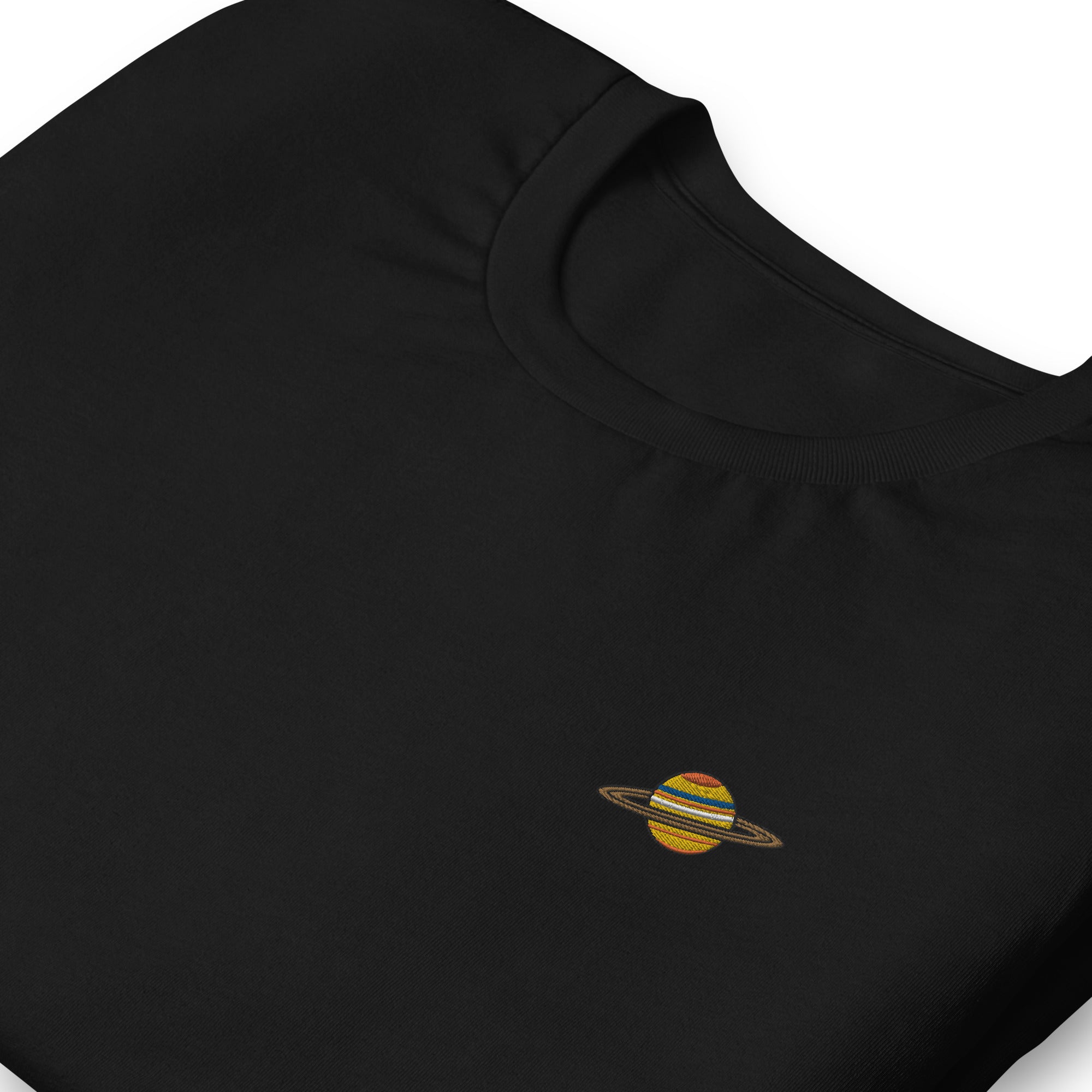 Embroidered Saturn Unisex Tee