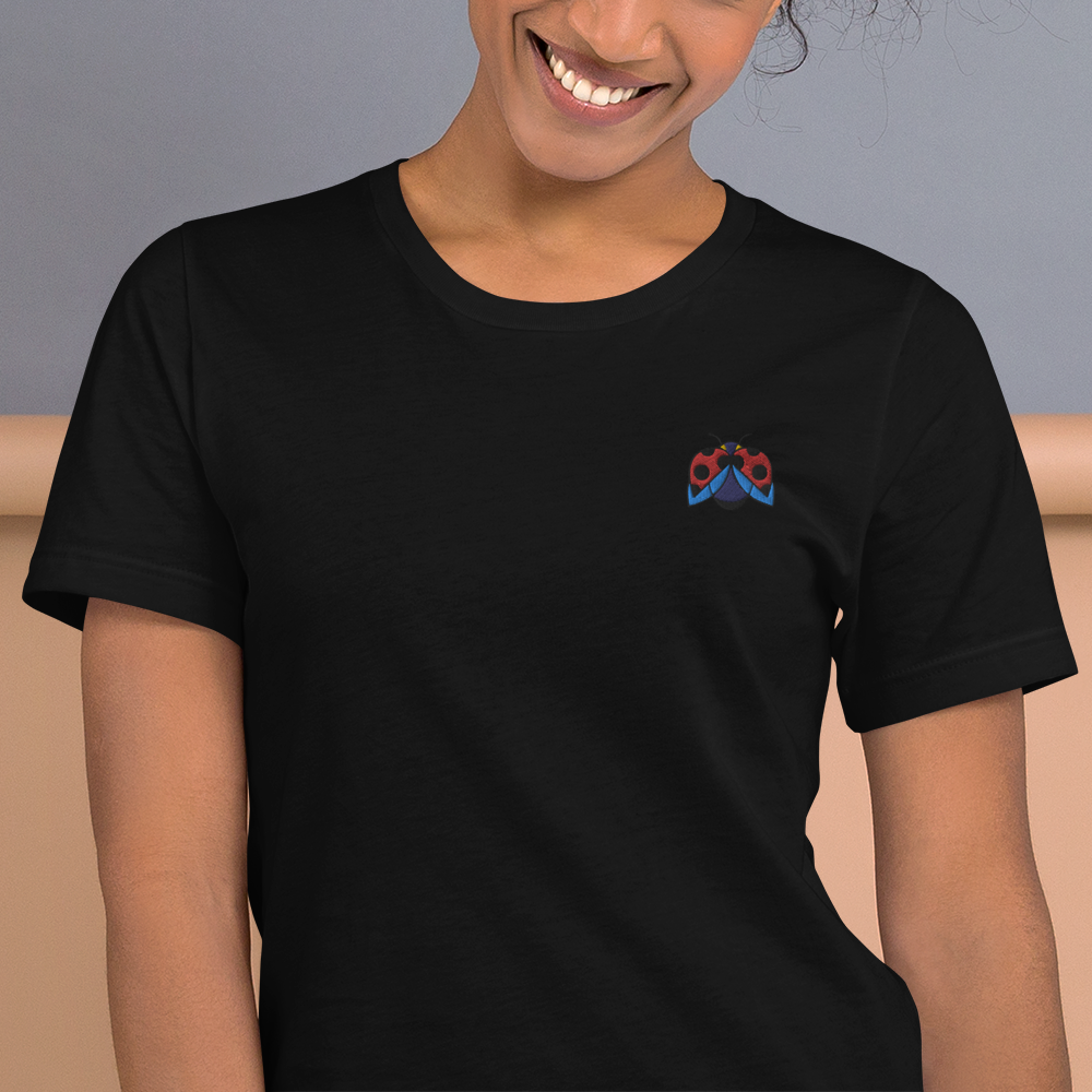Embroidered Ladybug Unisex Tee