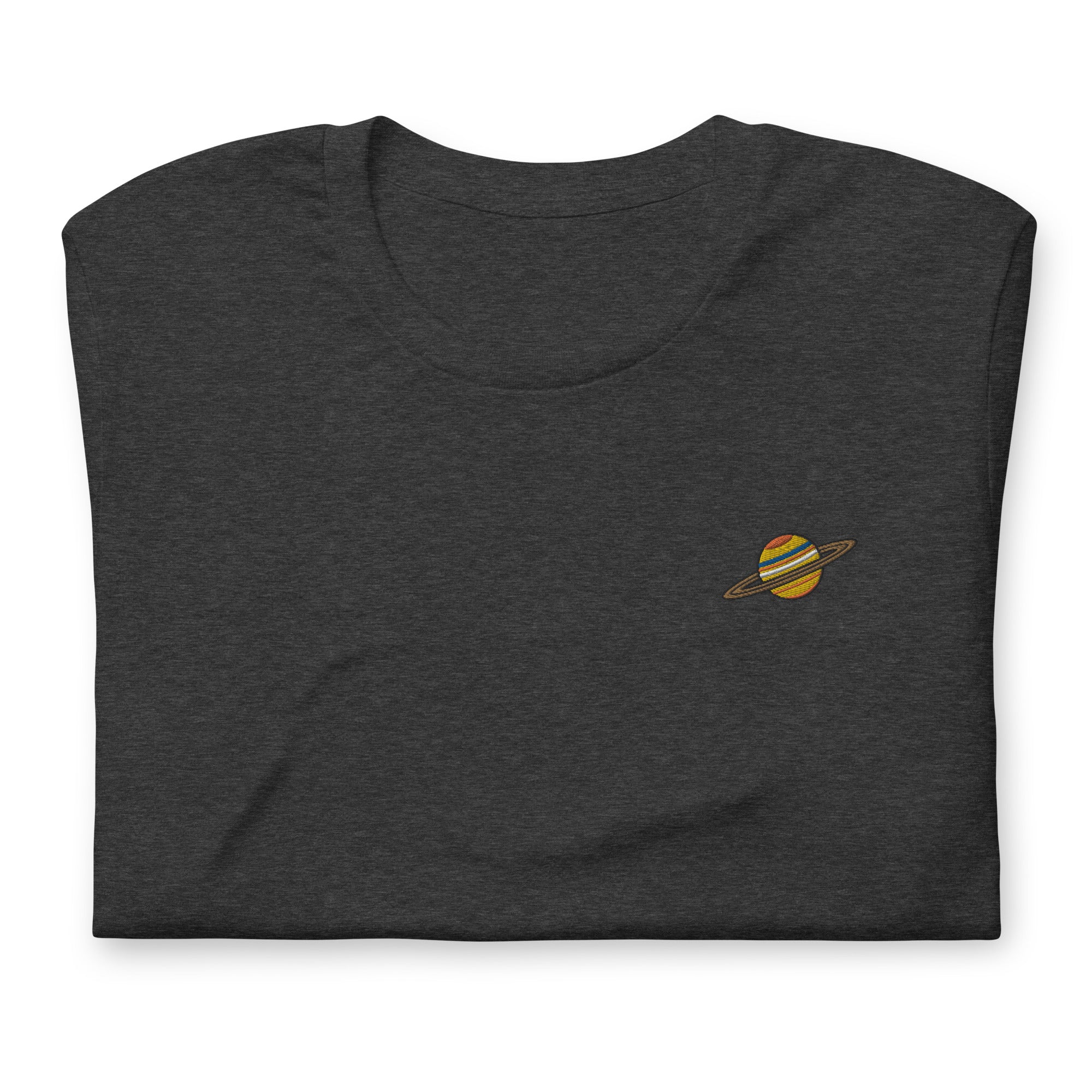 Embroidered Saturn Unisex Tee
