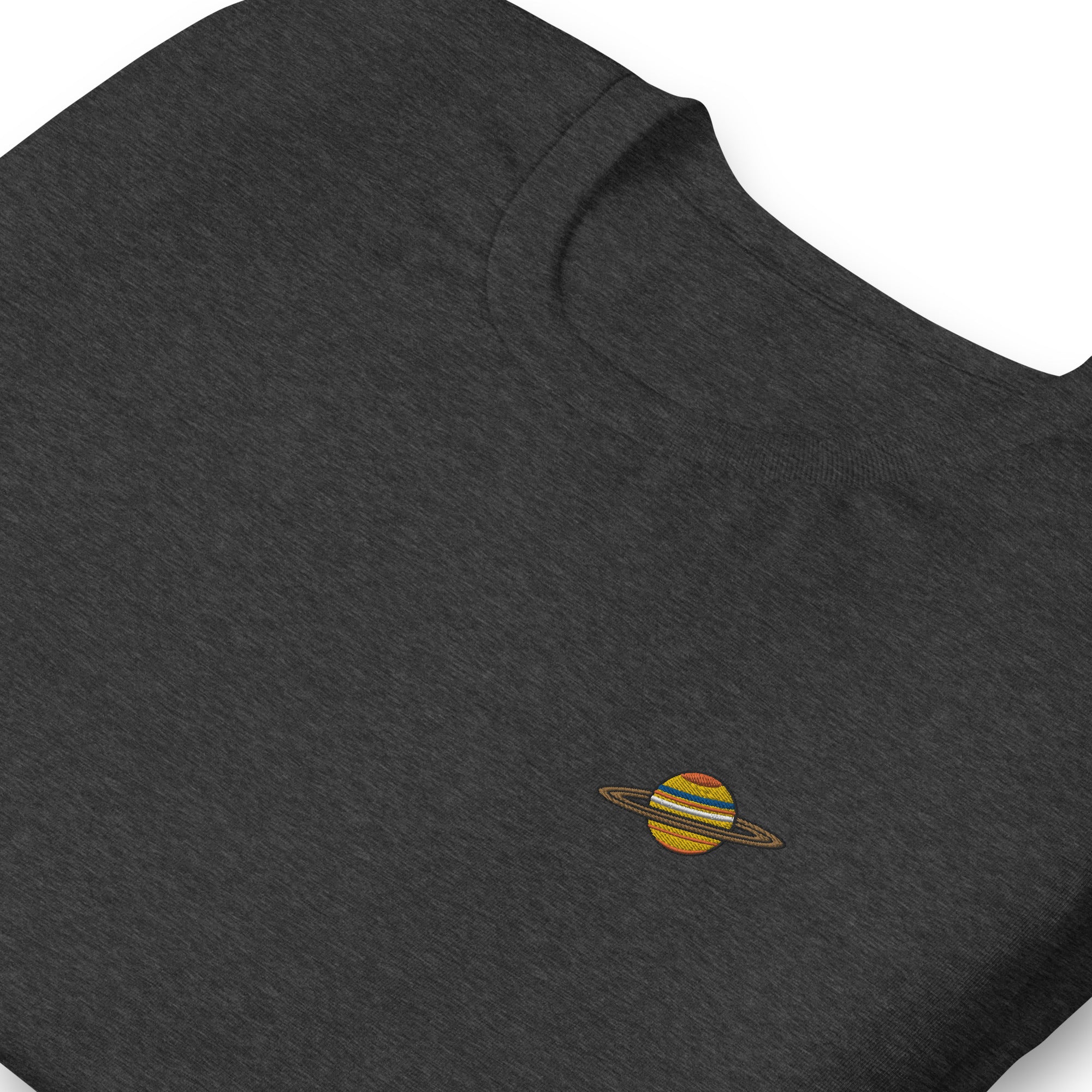 Embroidered Saturn Unisex Tee
