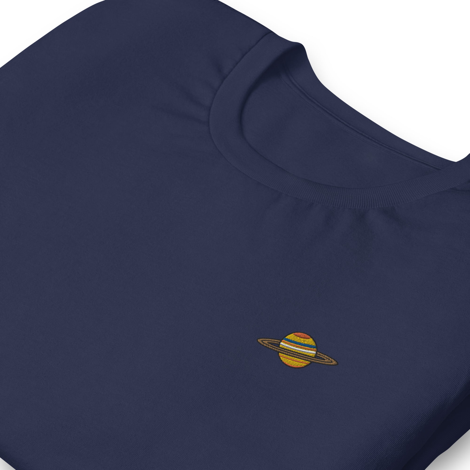 Embroidered Saturn Unisex Tee