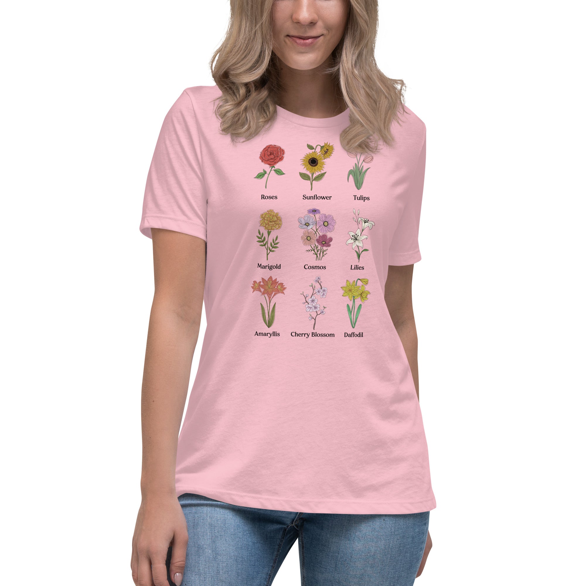 Kind Of Flowers - Women's Relaxed T-Shirt