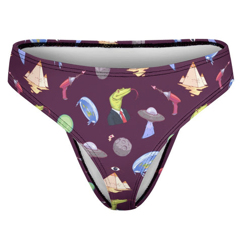 Conspiracy Theory Women's Thong