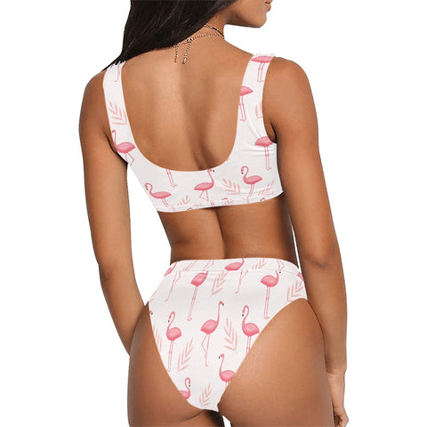 Flamingo Women's Two Piece Bikini