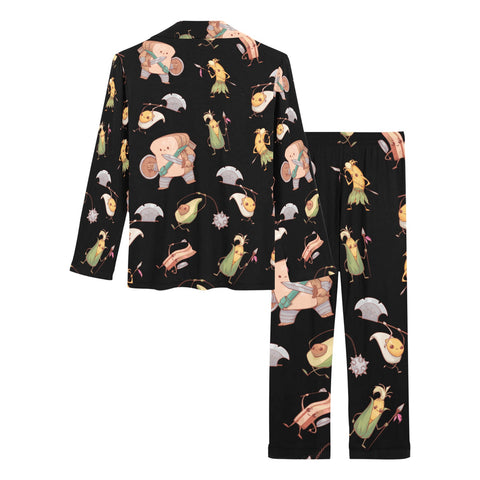 Food Fight Women's Pajama Set